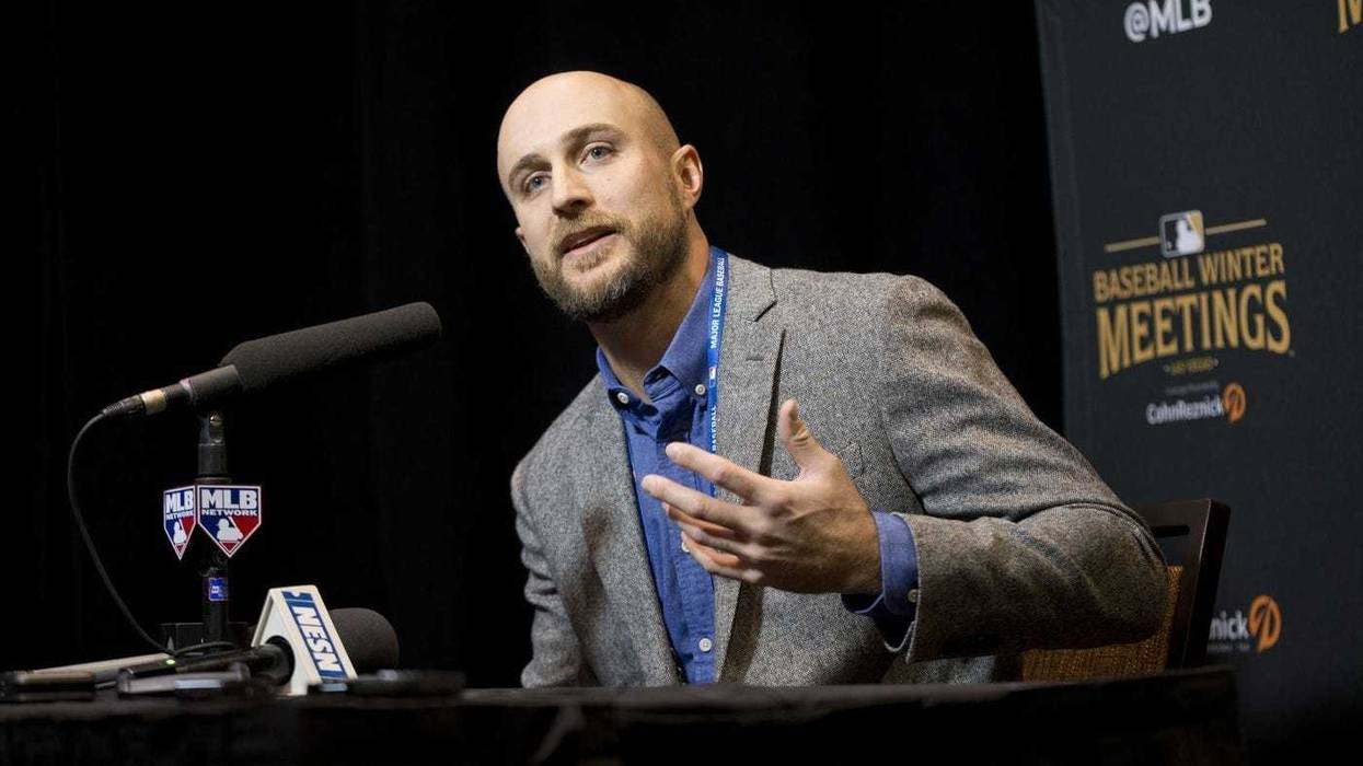 Rocco Baldelli at the winter meetings