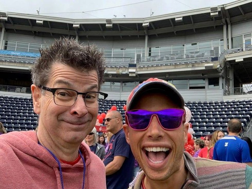 Rock and Ryan Leckey