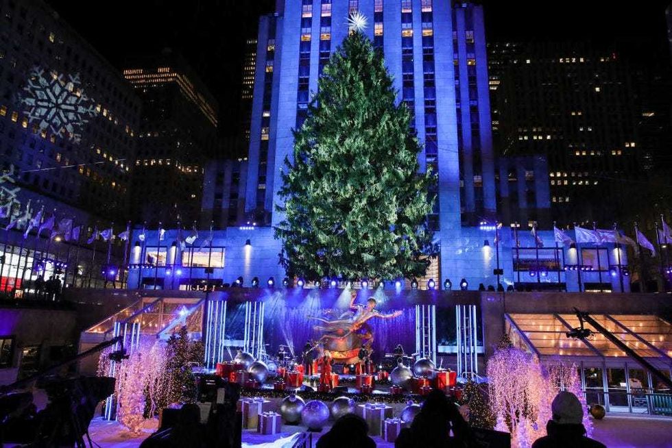 Rock Center Tree Lighting 2020