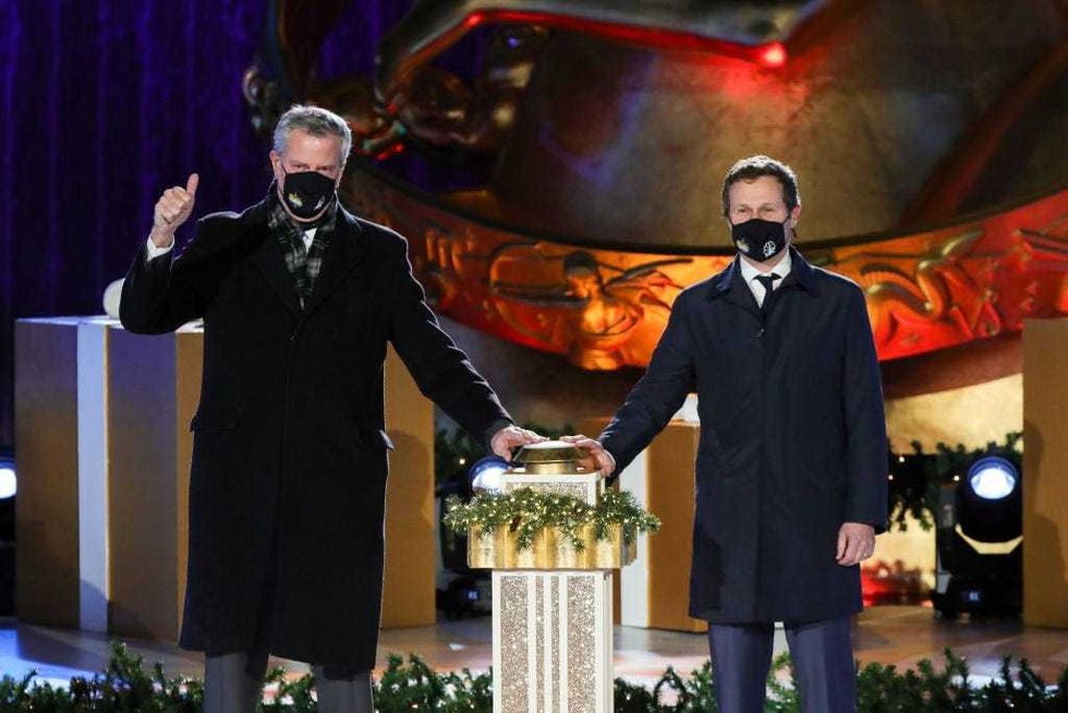 Rock Center Tree Lighting