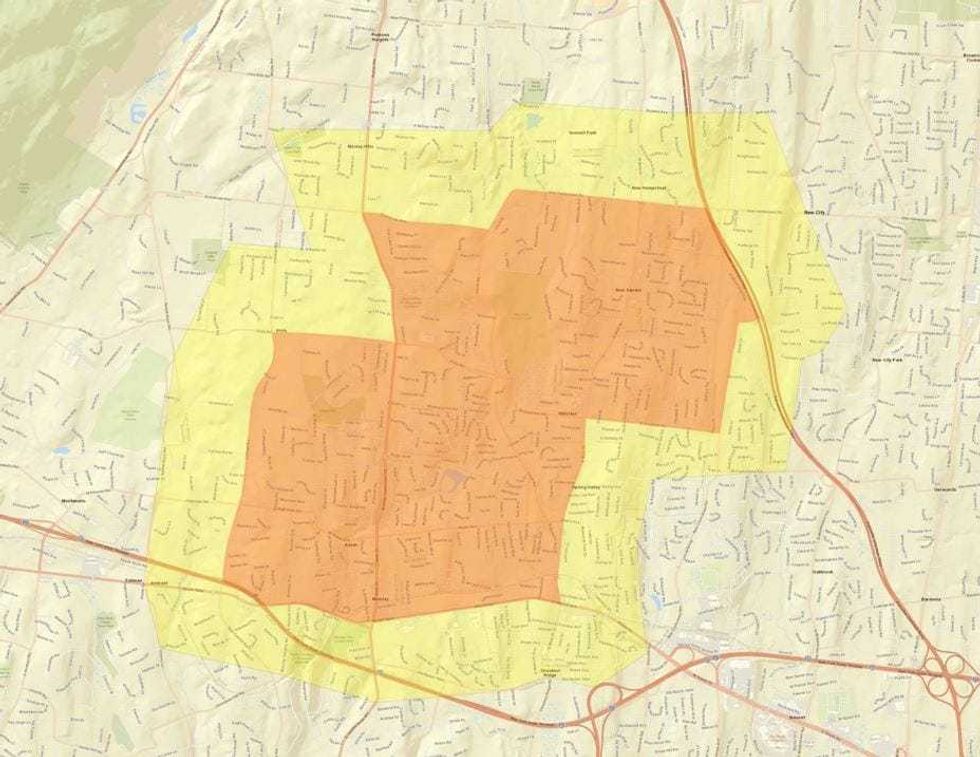 Rockland county map
