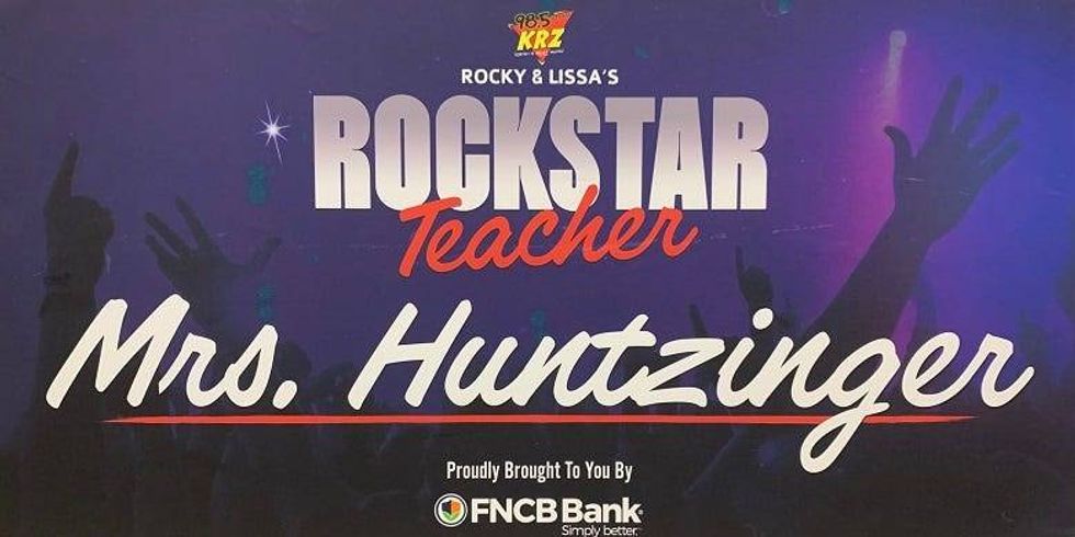 Rockstar Teacher banner