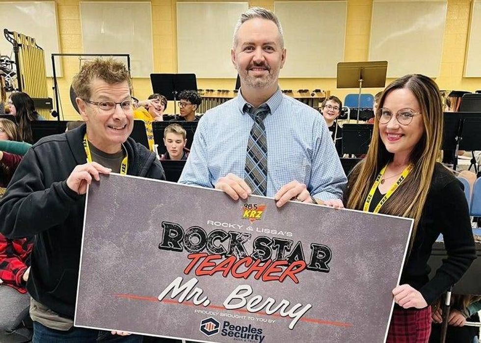 Rockstar Teacher winner