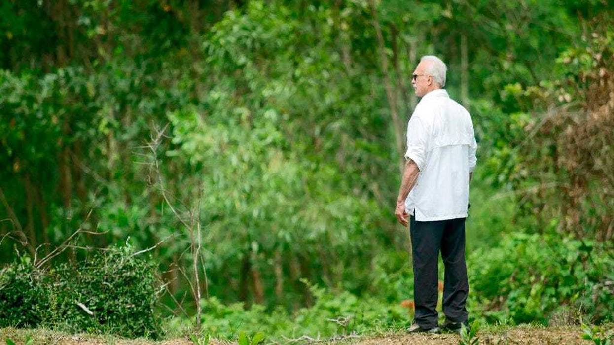Rocky Bleier stands in Hiep Duc Valley, about 35 miles south of Danang in Vietnam