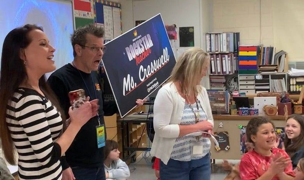 Rocky & Lissa and Ms. Cresswell