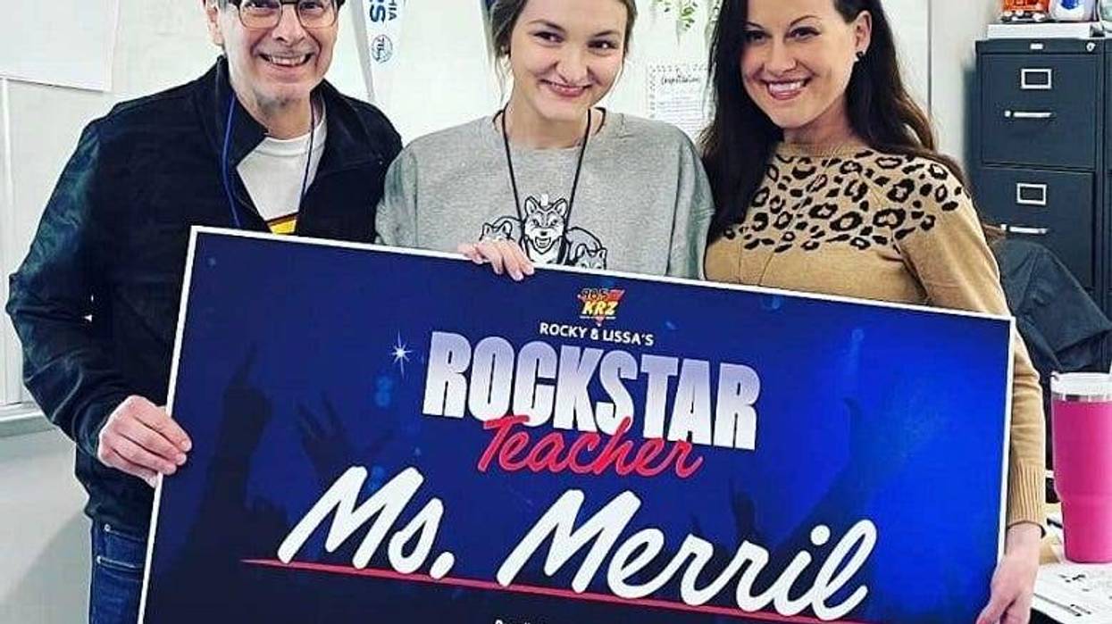 Rocky & Lissa w/ Ms. Merrill