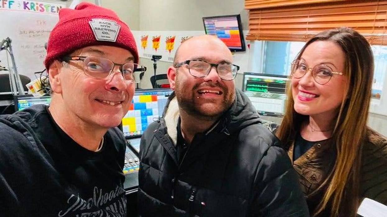 Rocky & Lissa with Josh from Candlewood Suites