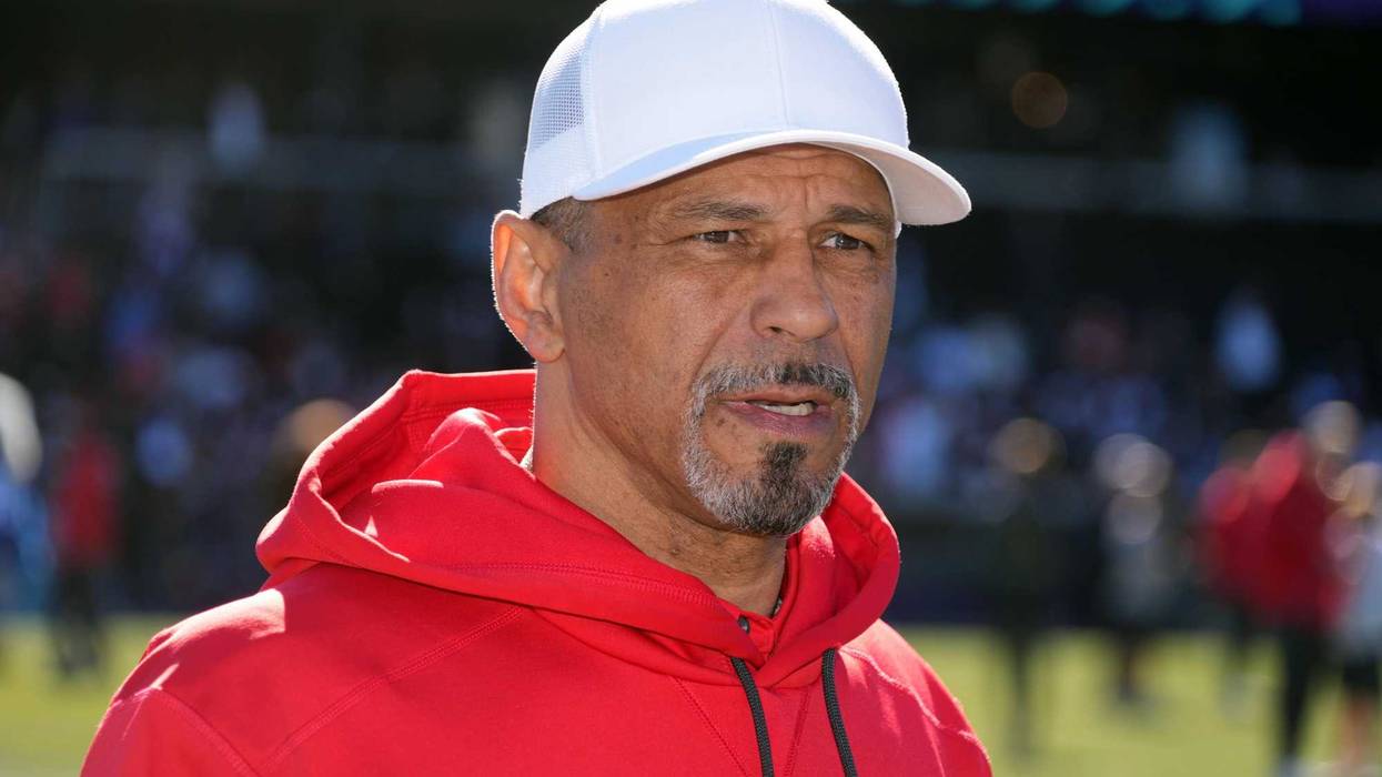 Rod Woodson in hoodie