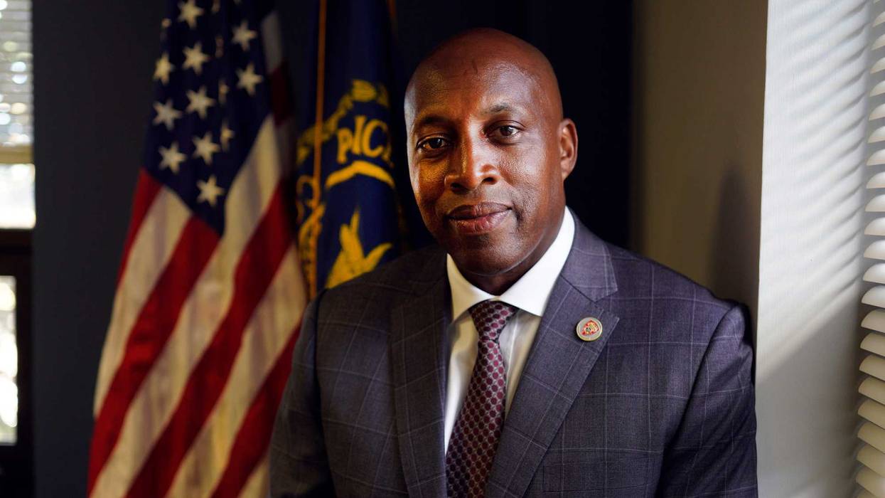 Rodney Harrison is stepping down as Suffolk County police commissioner after about two years on the job