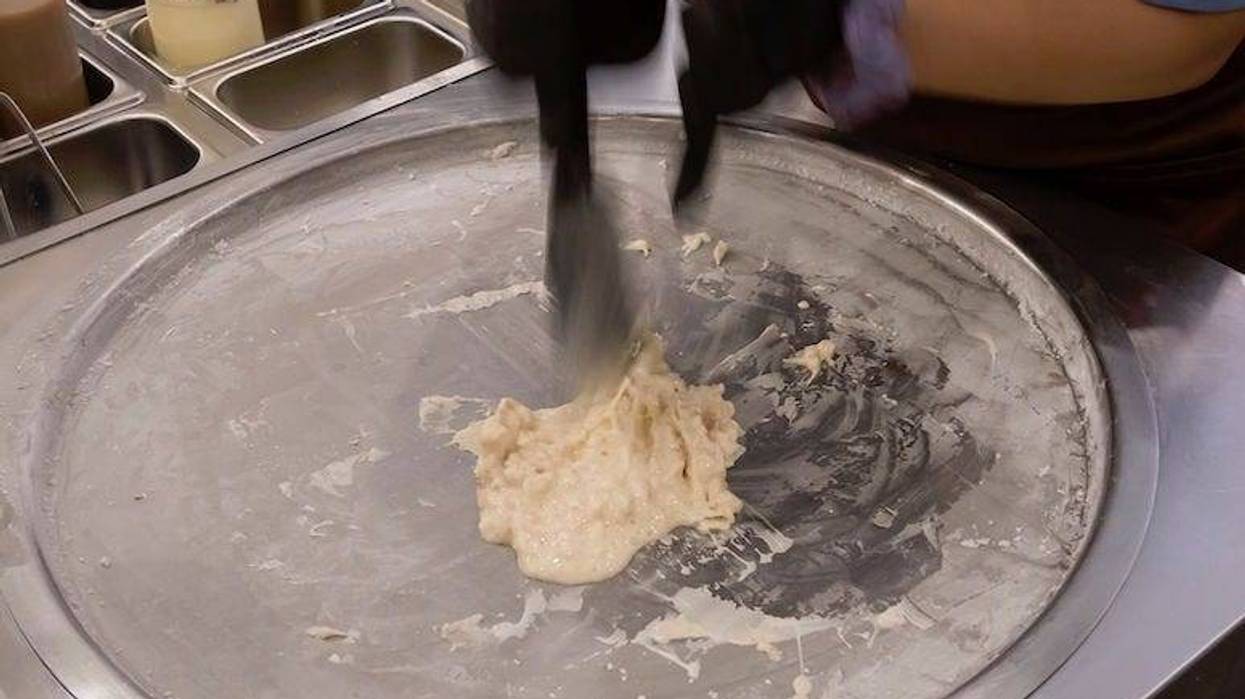 rolled ice cream, chicken nuggets, why, is, this, a, thing, ice cream, gross