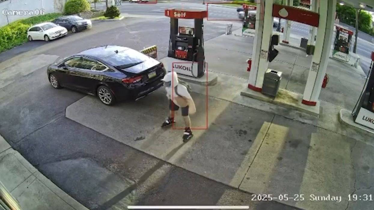Rollerblading thief