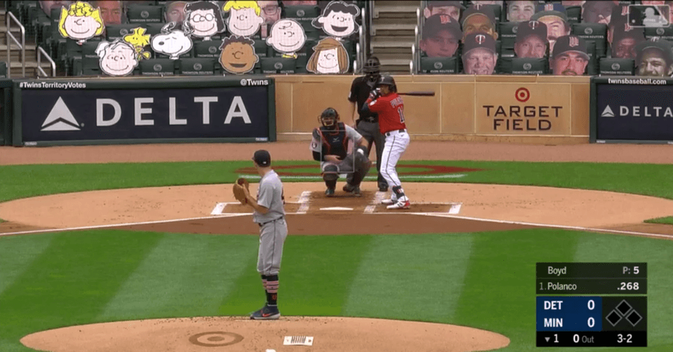 Ron Gardenhire at Target Field