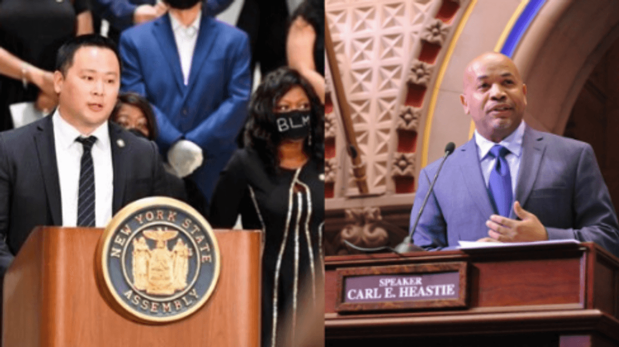 Ron Kim Carl Heastie