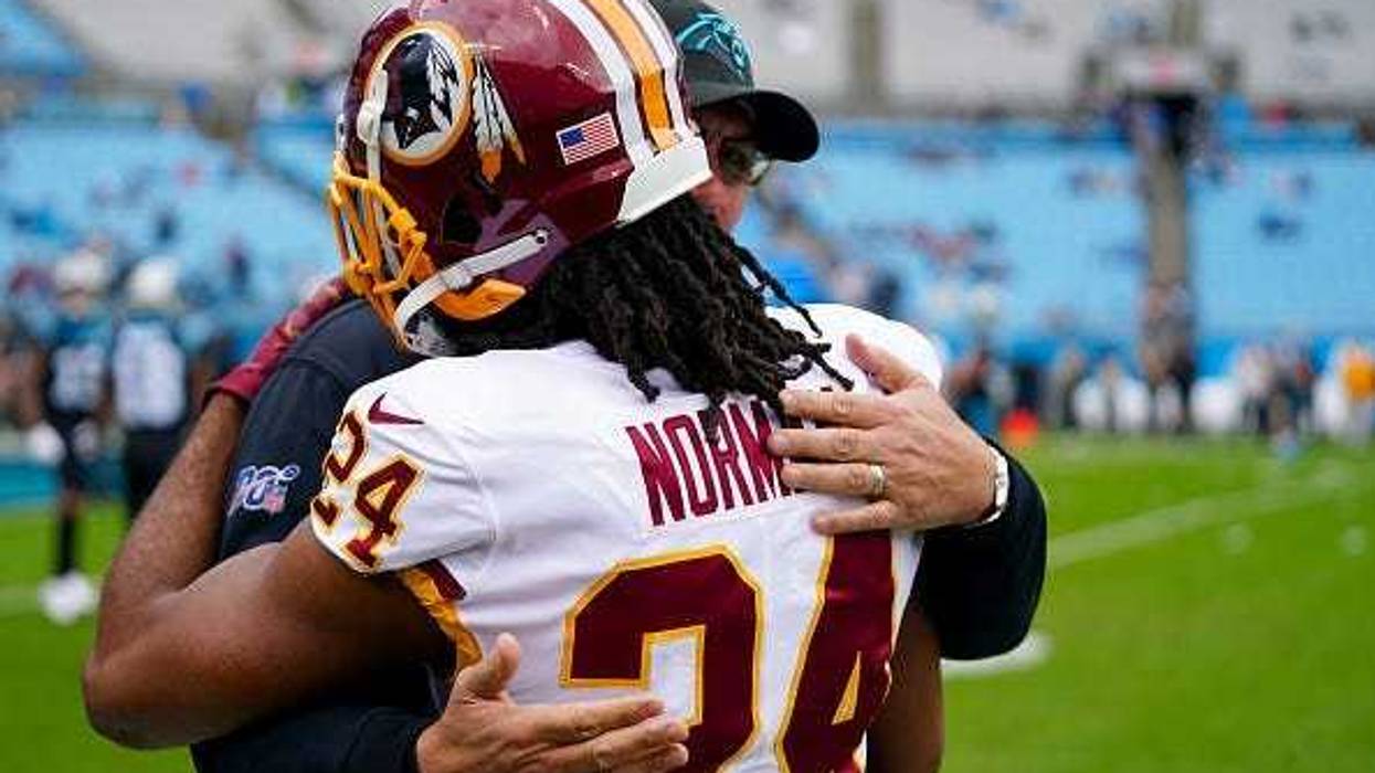 Ron Rivera and Josh Norman