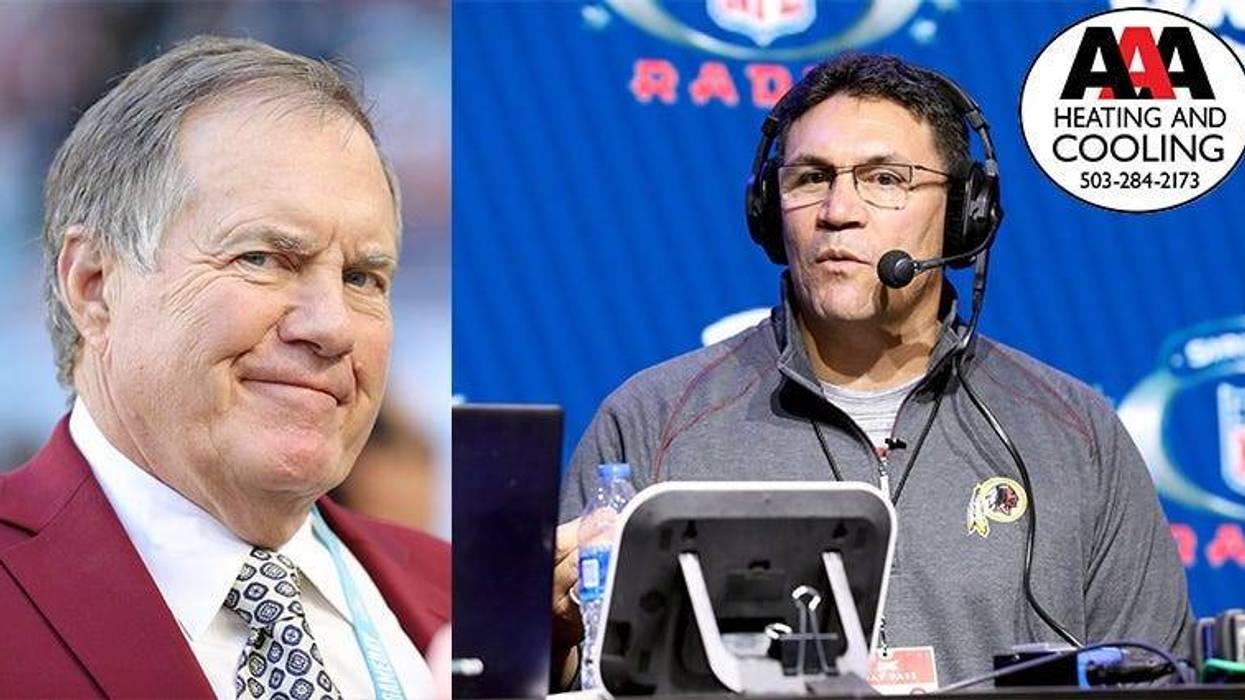 Ron Rivera, Bill Belichick, New England Patriots, Washington Redskins, NFL, Primetime, KFXX-AM