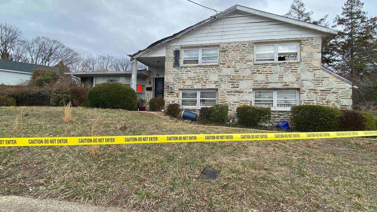 Roof collapse in Mt. Airy on Monday, March 17, 2025.