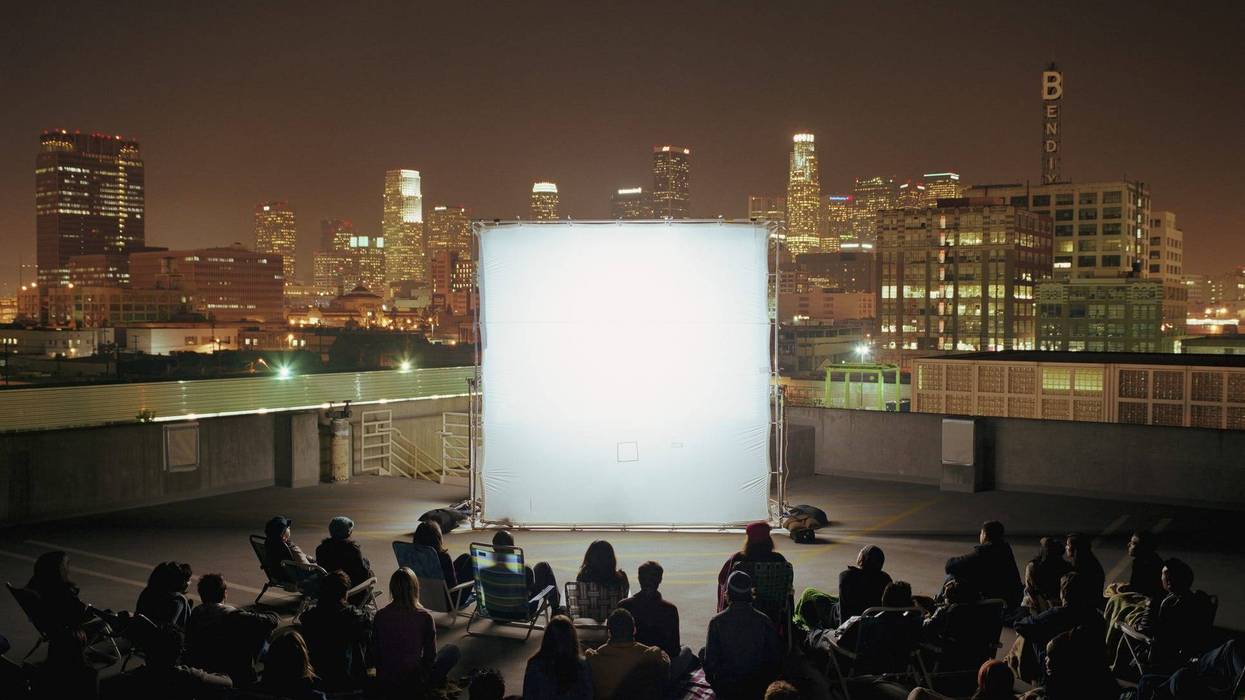 Rooftop movies
