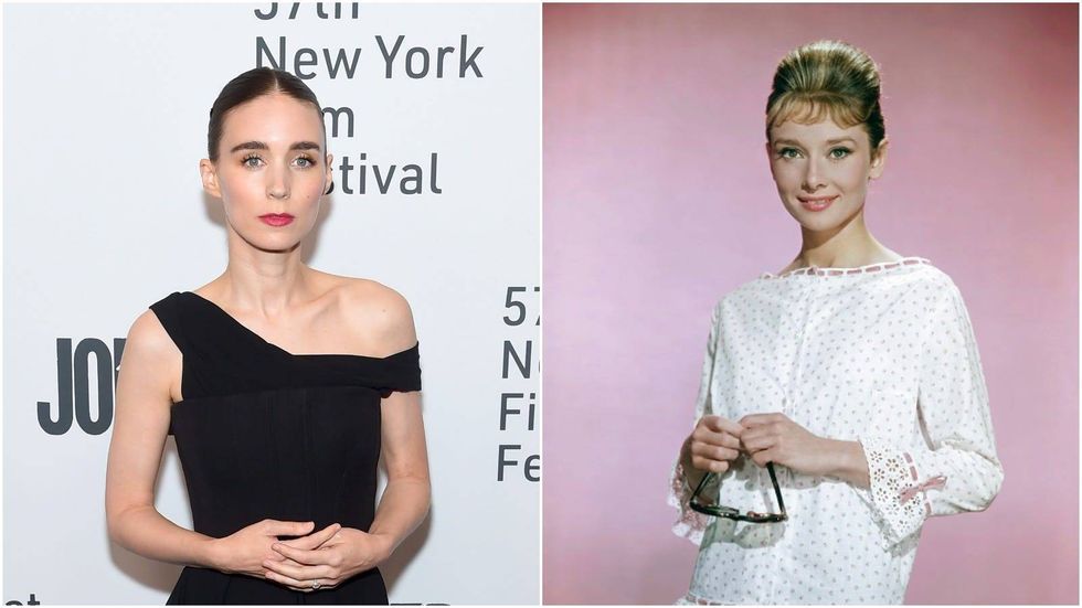 Rooney Mara. Audrey Hepburn