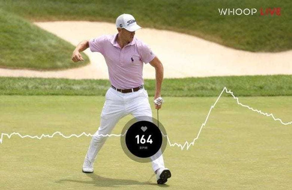 Rory McIlroy, who is also an investor in Whoop