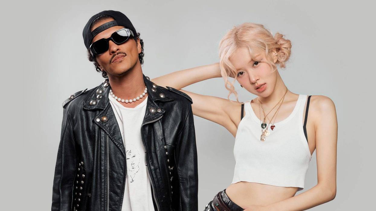 ROSÉ & BRUNO MARS press image