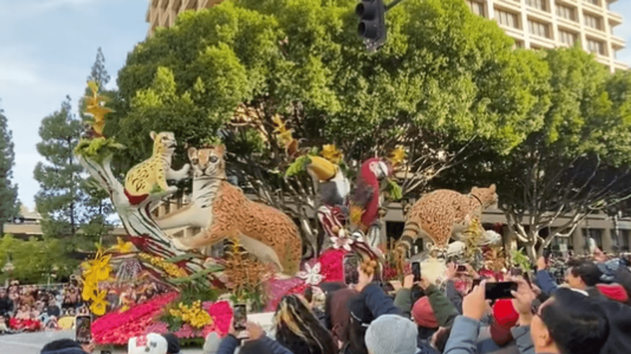 Rose Parade kicks off