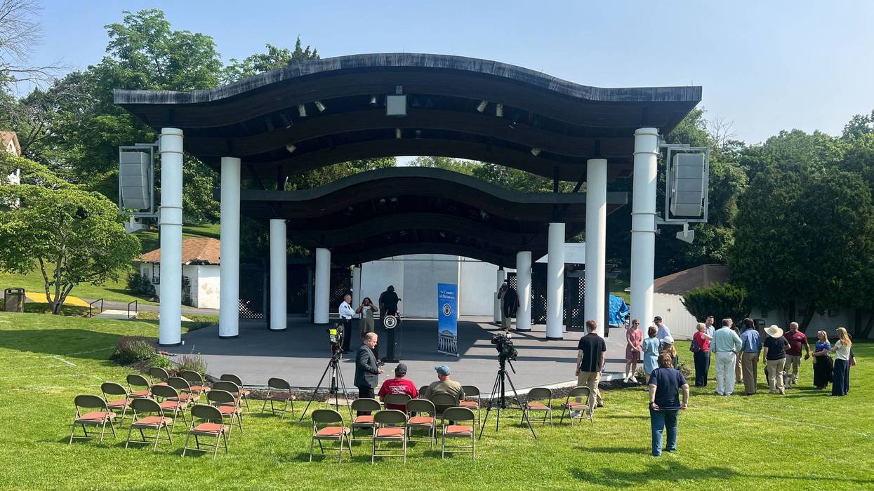 Rose Tree Park Amphitheater in Media, Delaware County