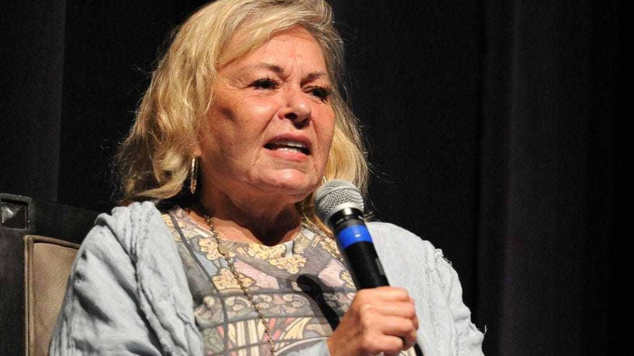 Roseanne Barr participates in "Is America a Forgiving Nation?,'' a Yom Kippur eve talk on forgiveness hosted by the World Values Network and the Jewish Journal at Saban Theatre on September 17, 2018 in Beverly Hills, California.