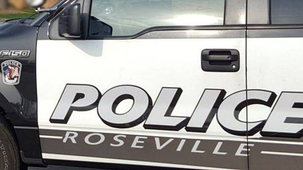 Roseville police car