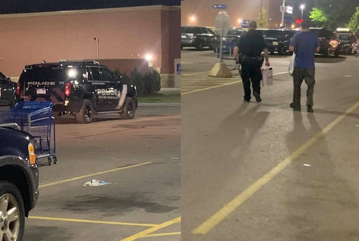 Roseville police officer buys shoes, food for homeless citizen in act of kindness