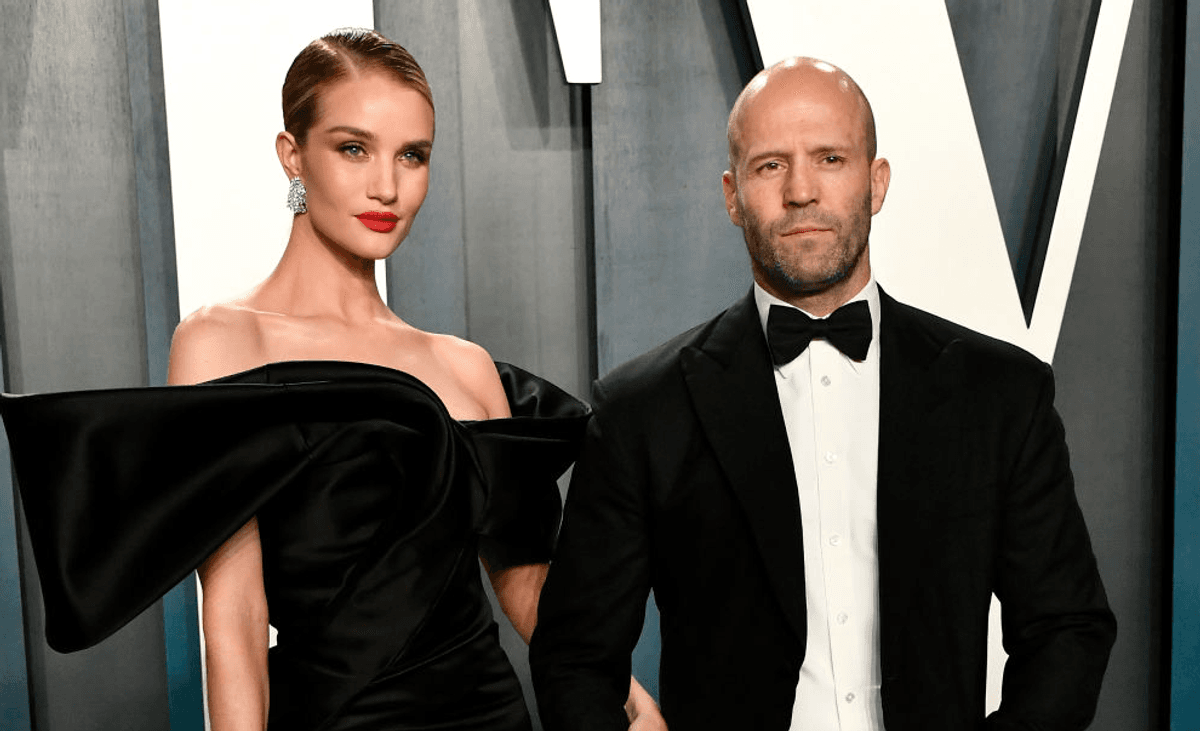 Rosie Huntington-Whiteley and Jason Statham
