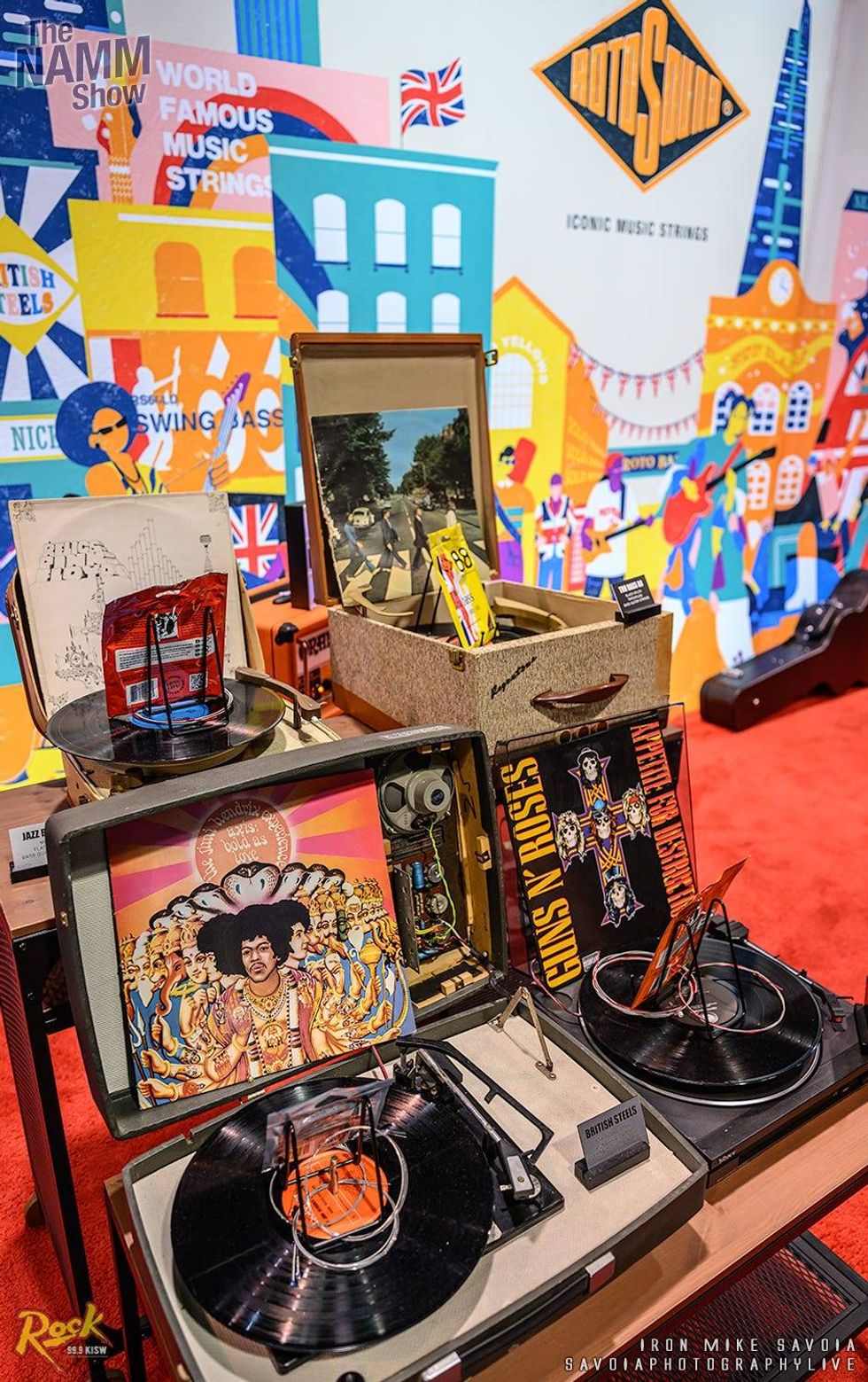 RotoSound booth - NAMM Show - Anaheim, CA Convention Center 1/23/26