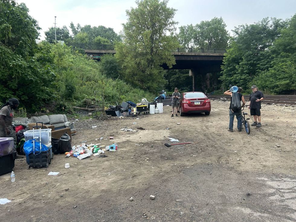 A new homeless encampment has popped up in St. Paul’s West End