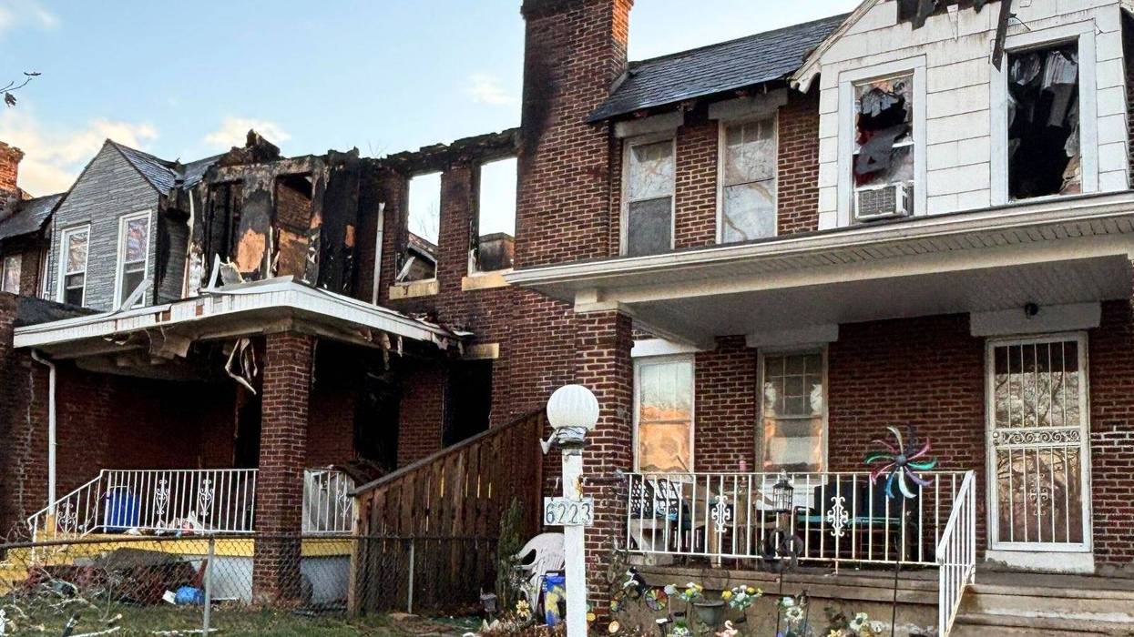 Rowhome fire