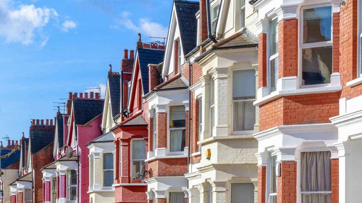 Rowhouses.