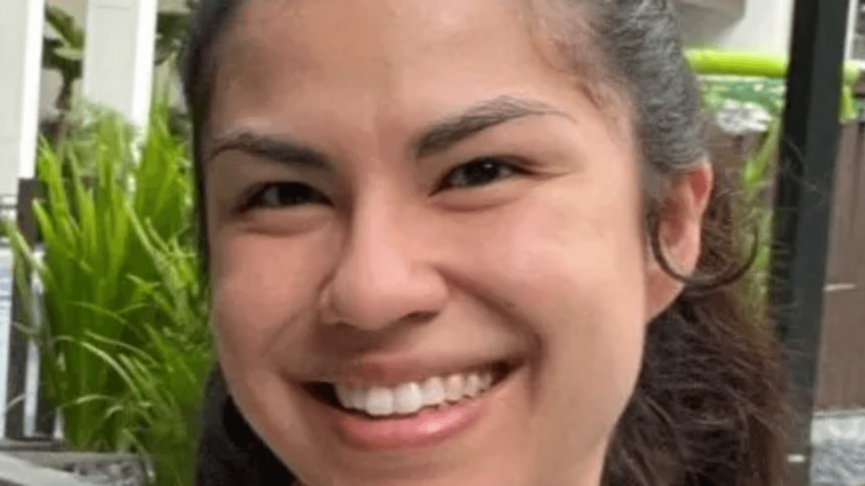 Roxanne Reza missing persons flyer.