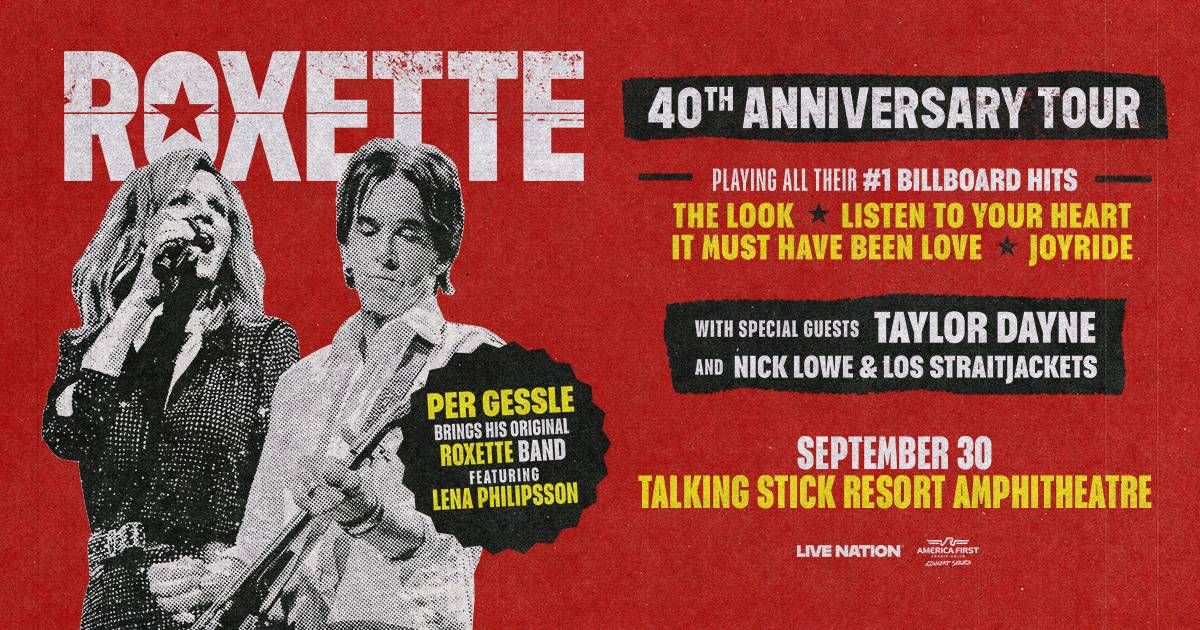 Roxette 40th Anniversary Tour