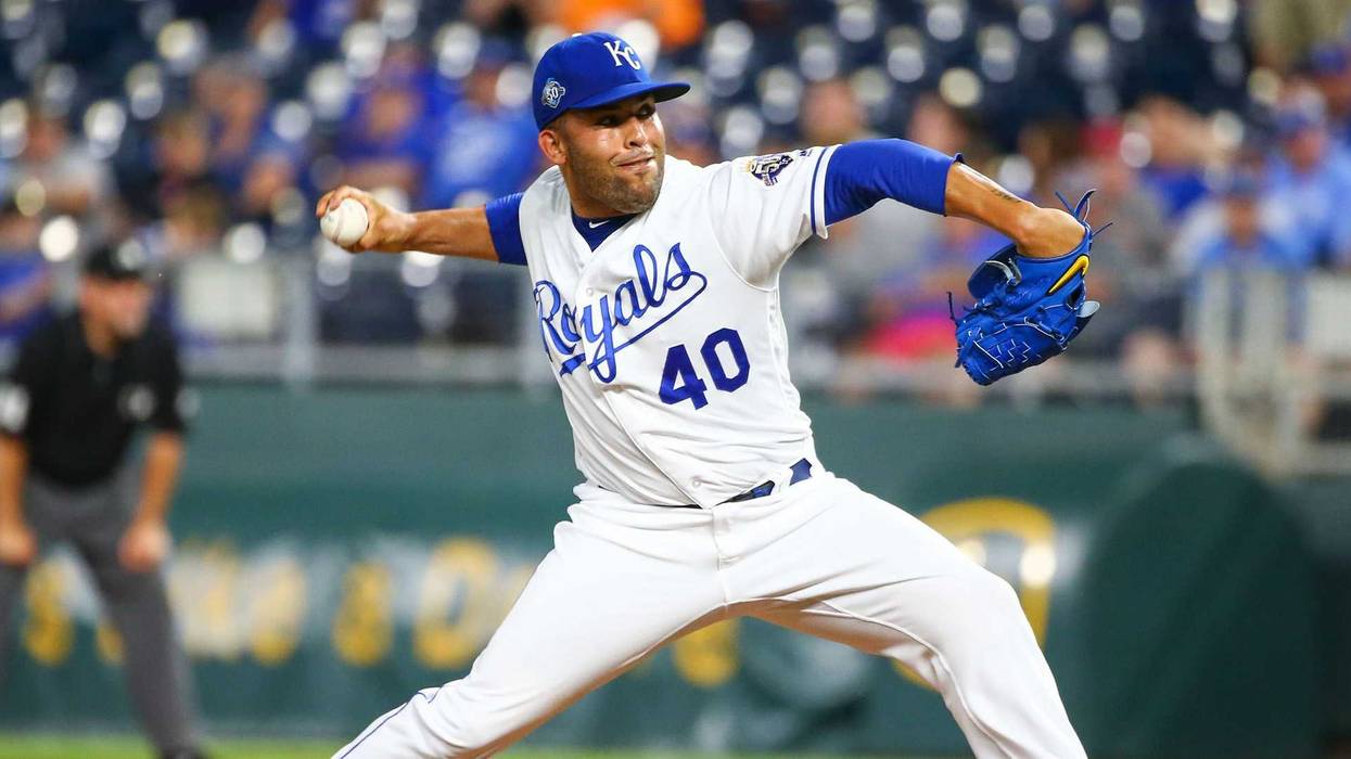 Royals reliever Kelvin Herrera