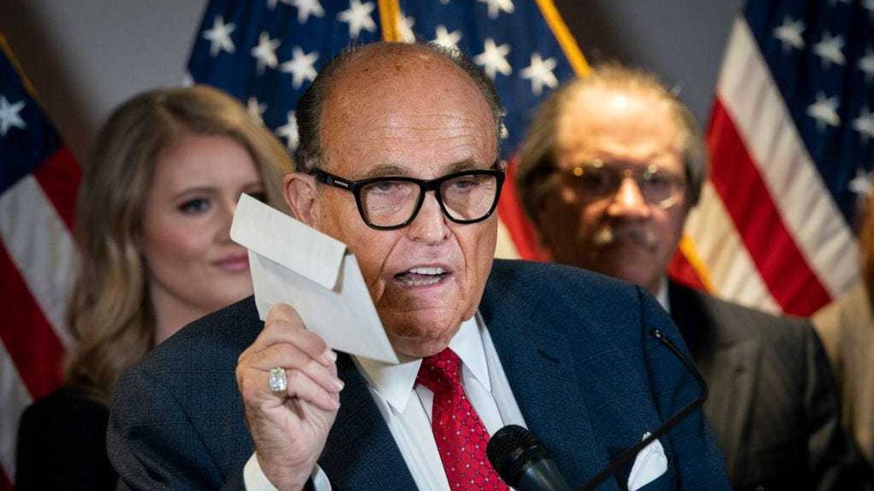 Rudy Giuliani in Nov 2020