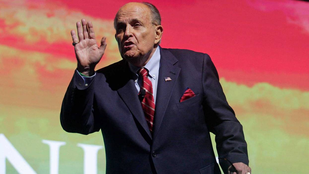 Rudy Giuliani was reportedly revealed to be a contestant on Fox's “The Masked Singer.”