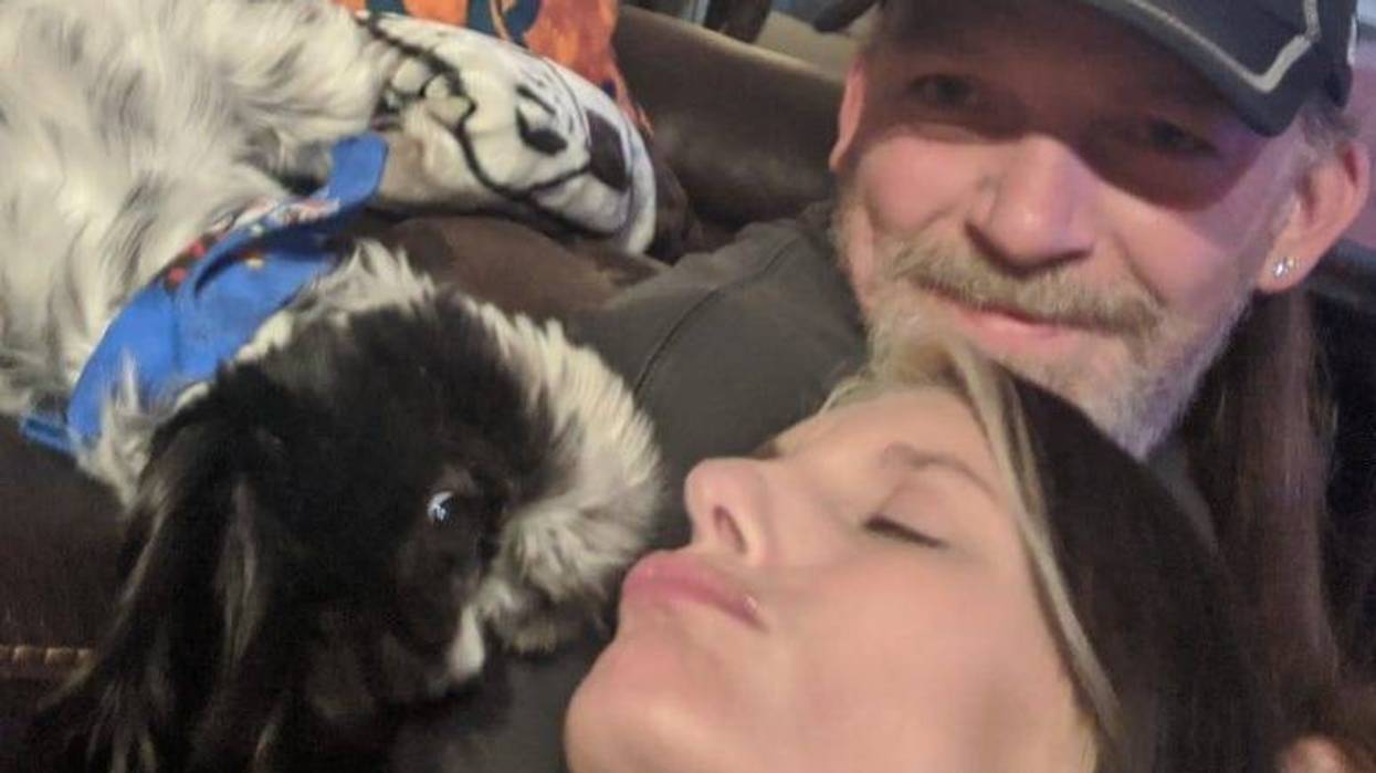Rudy, honey Ted & Heather family photo Jan 2020