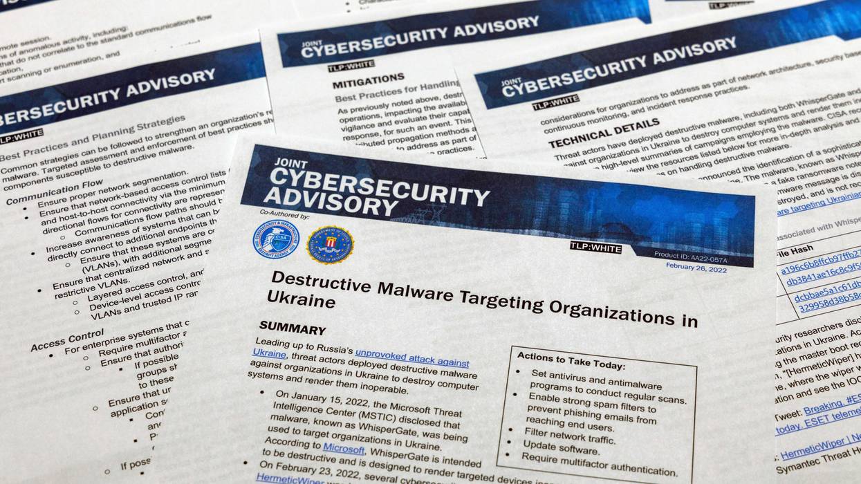 Russia Ukraine War Cyberattacks