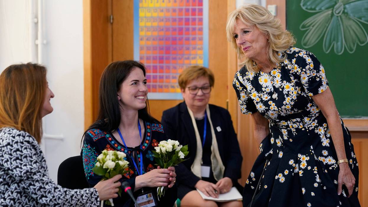 Russia Ukraine War Jill Biden