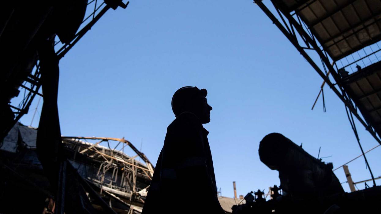 Russia Ukraine War Power Plant