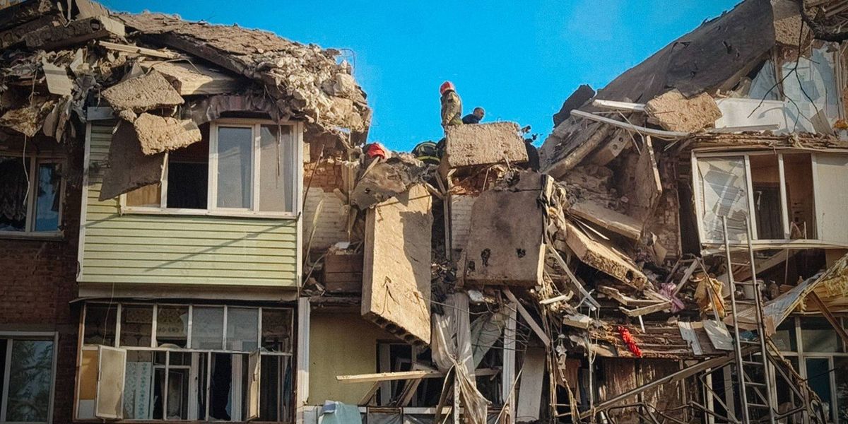 Photo: audacy.com Russian Missile and Drone Strikes Across Ukraine Kill at Least 8