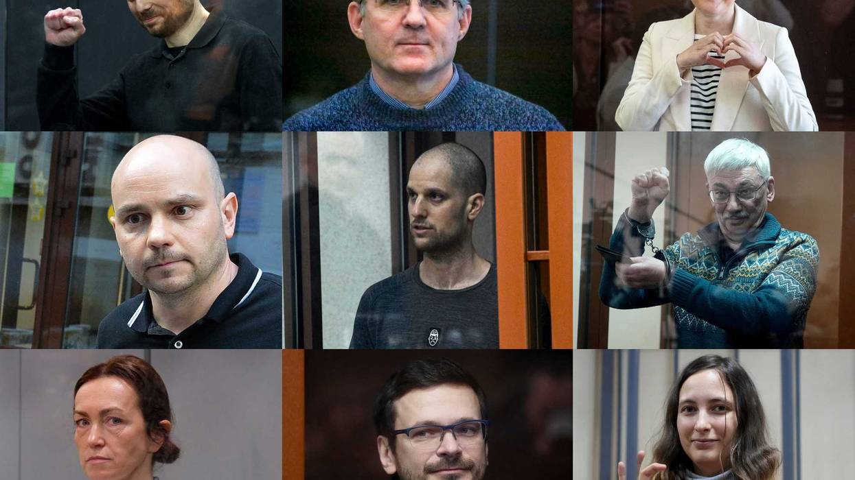 Russia US Prisoners Combo