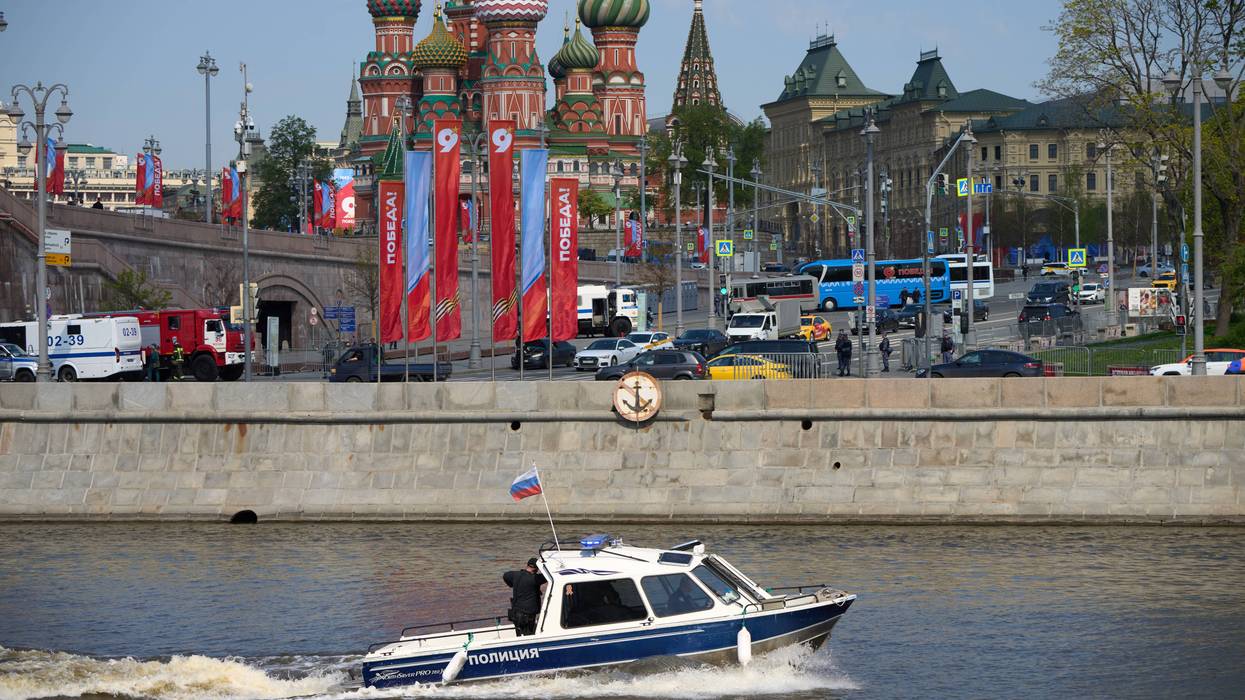 Russia Victory Day Parade Rehearsal