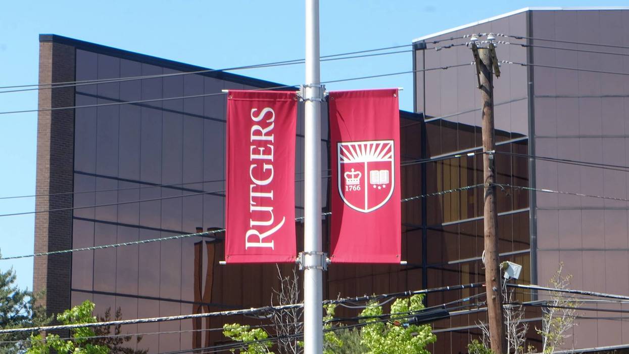 Rutgers flags
