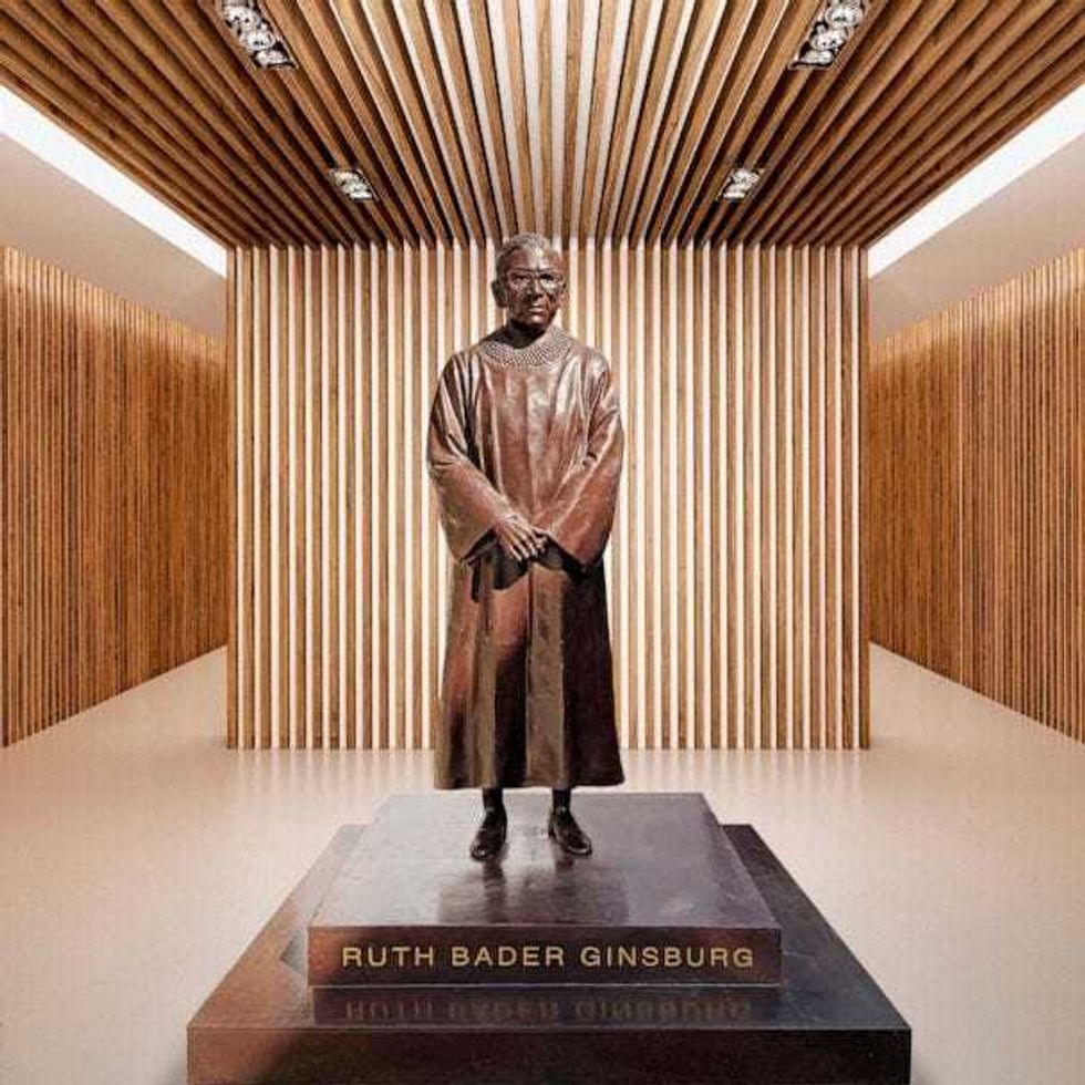 Ruth Bader Ginsburg statue
