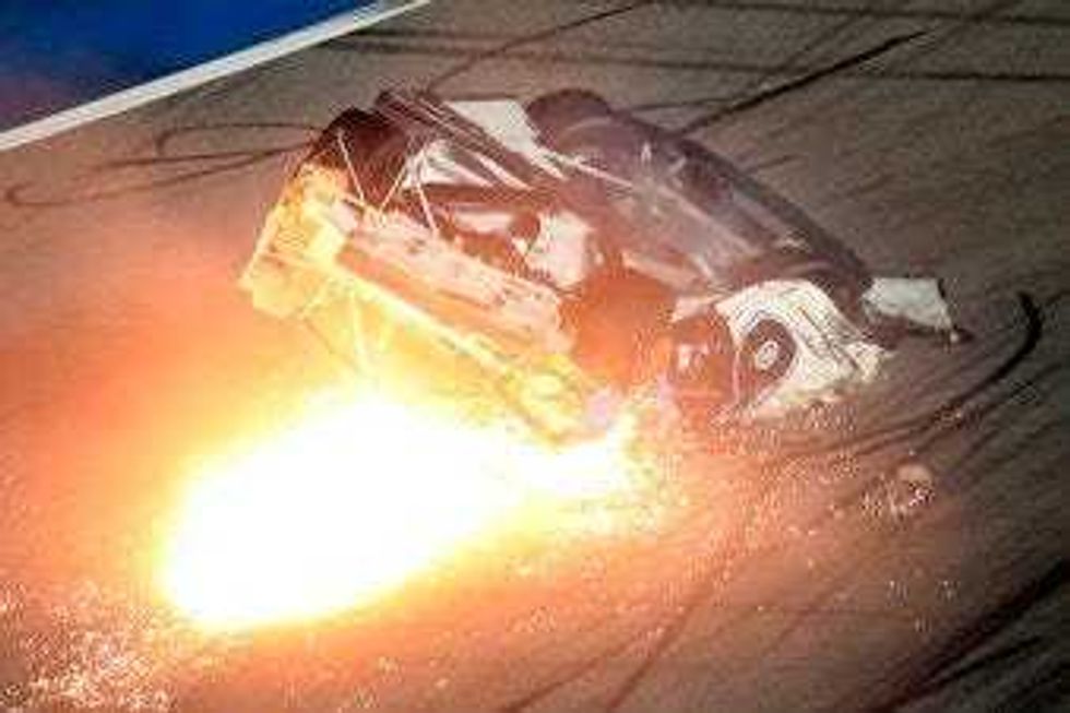 Newman Alert, Walking Around Hospital After Crash at Daytona