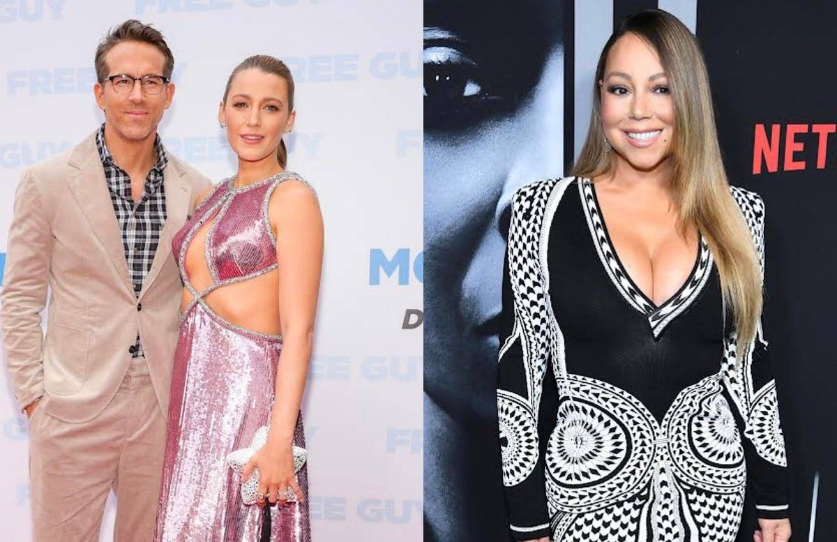 Ryan Reynolds, Blake Lively, Mariah Carey